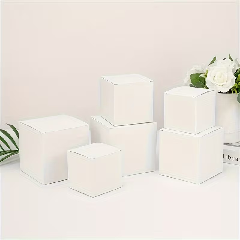 Event Party Box - Kotak Hadiah Kraft Persegi Multi Ukuran