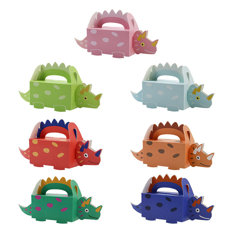 Event Party Box - Kotak Hadiah Pesta Dinosaurus untuk Anak