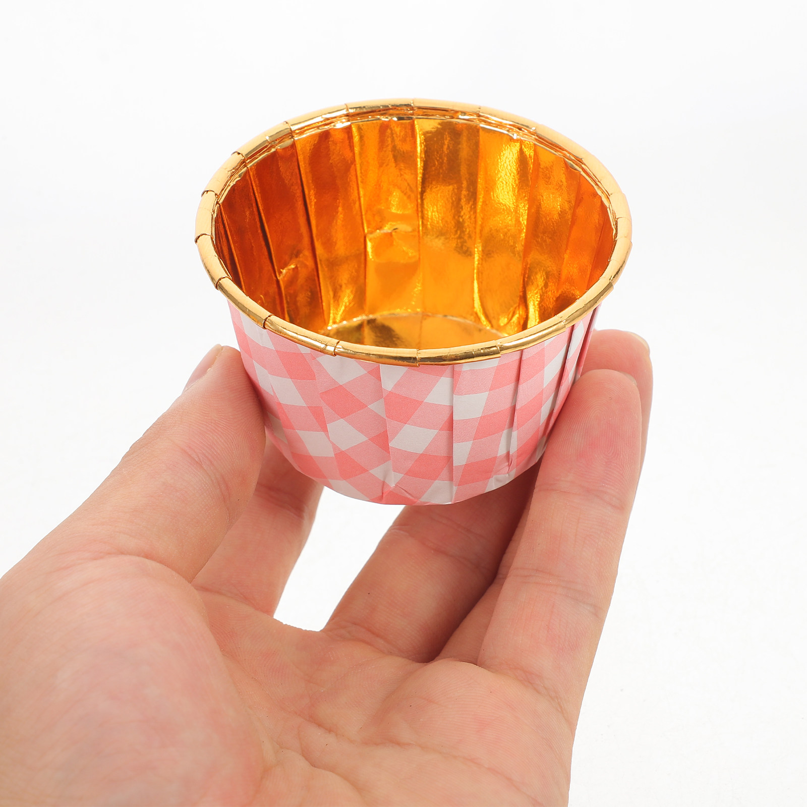 Plastic Cup 50Pcs - 50 Buah Cetakan Cupcake Aluminium Foil