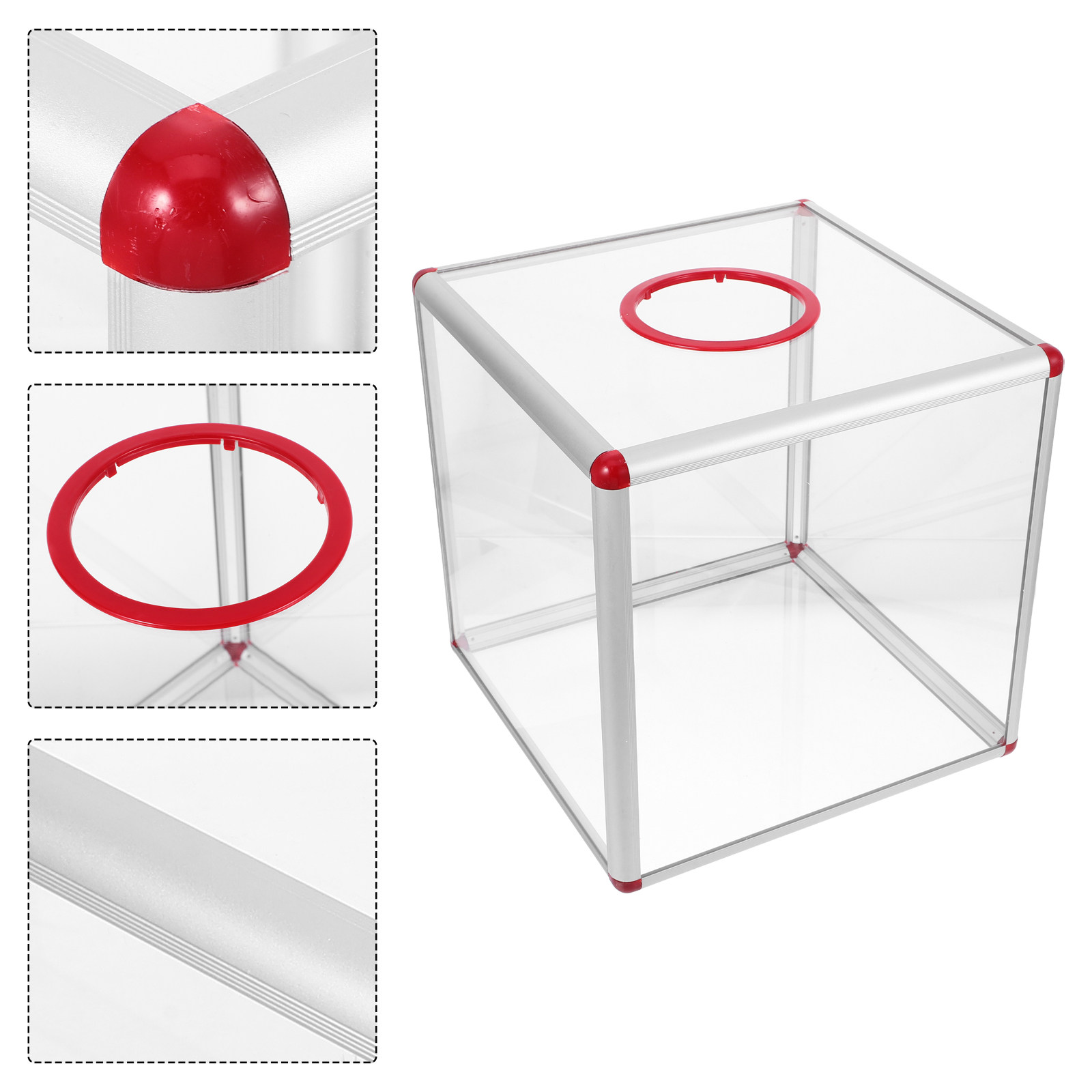 Event Party Box - Kotak Undian Akrilik Transparan Besar untuk