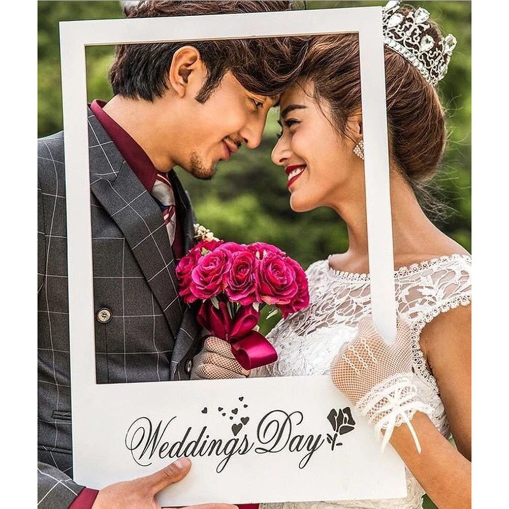 Bingkai Foto Hari Pernikahan D - Photo Booth Frame ulasan dan harga