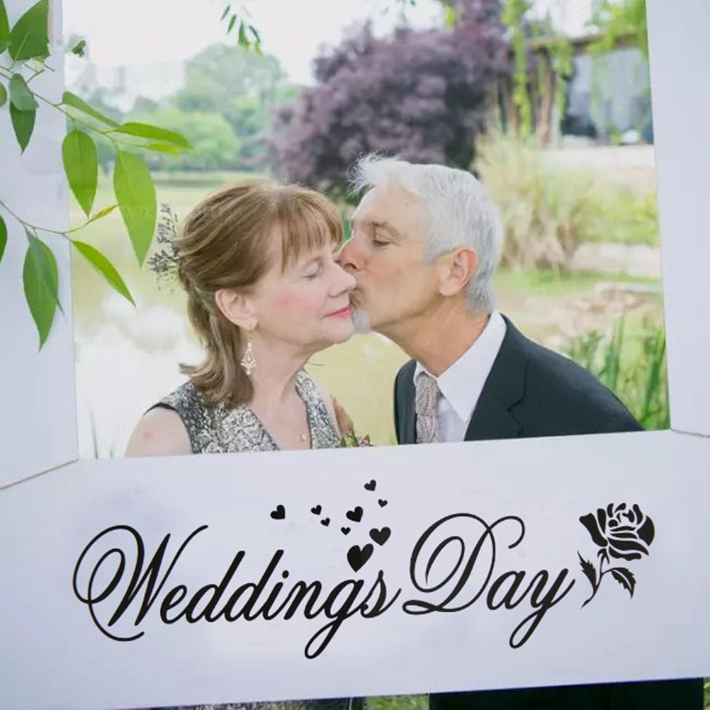 Bingkai Foto Hari Pernikahan D - Photo Booth Frame ulasan dan harga