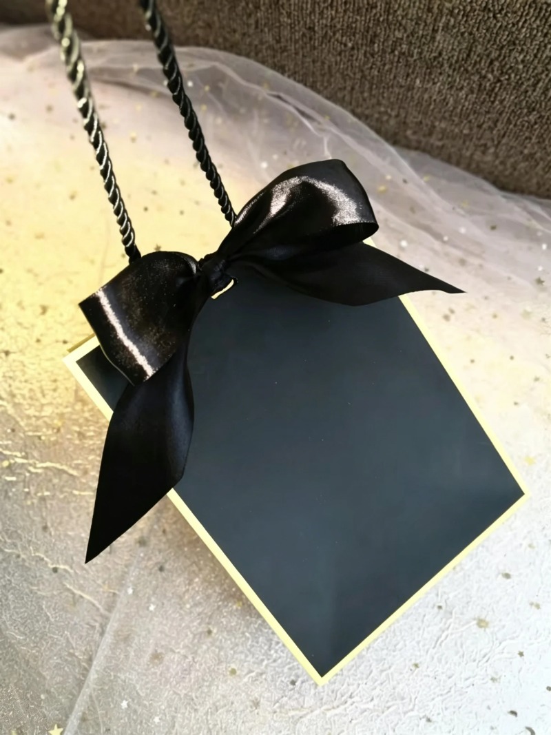 Tas Kado Kertas Kraft Hitam Pu - Event Party Box ulasan dan harga