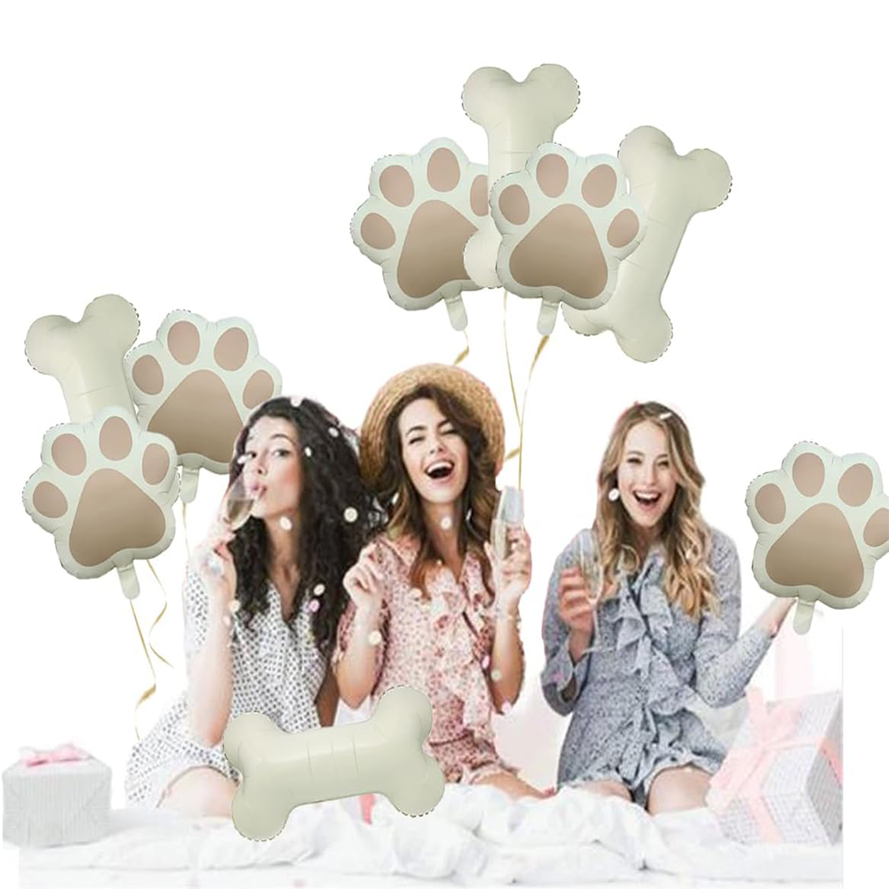 9Pcs/Set Balon Aluminium Motif - Let'S Party Event Supply ulasan dan harga