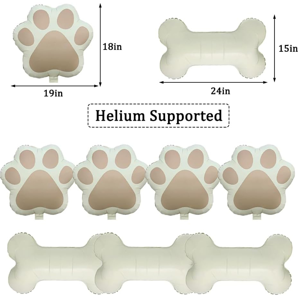 9Pcs/Set Balon Aluminium Motif - Let'S Party Event Supply ulasan dan harga