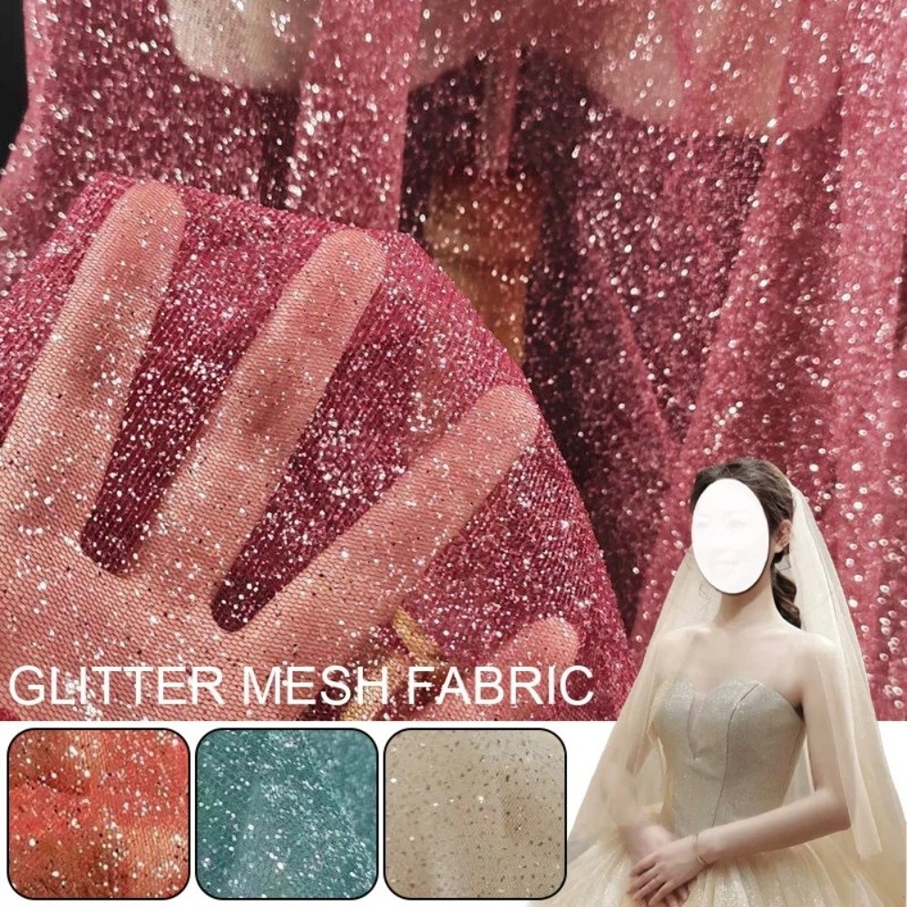 Baru 45CmX150Cm Kain Berkilau  - Glitter Tablecloth ulasan dan harga
