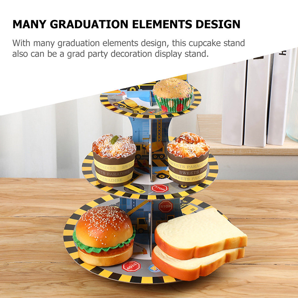 Rak Kue Wisuda 3 Tingkat, Mena - Cupcake Stand Tier ulasan dan harga