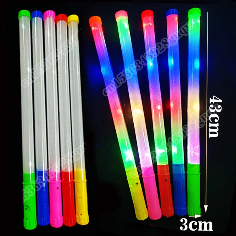10/60 buah tongkat Neon menyal - Cotton Candy Cone ulasan dan harga