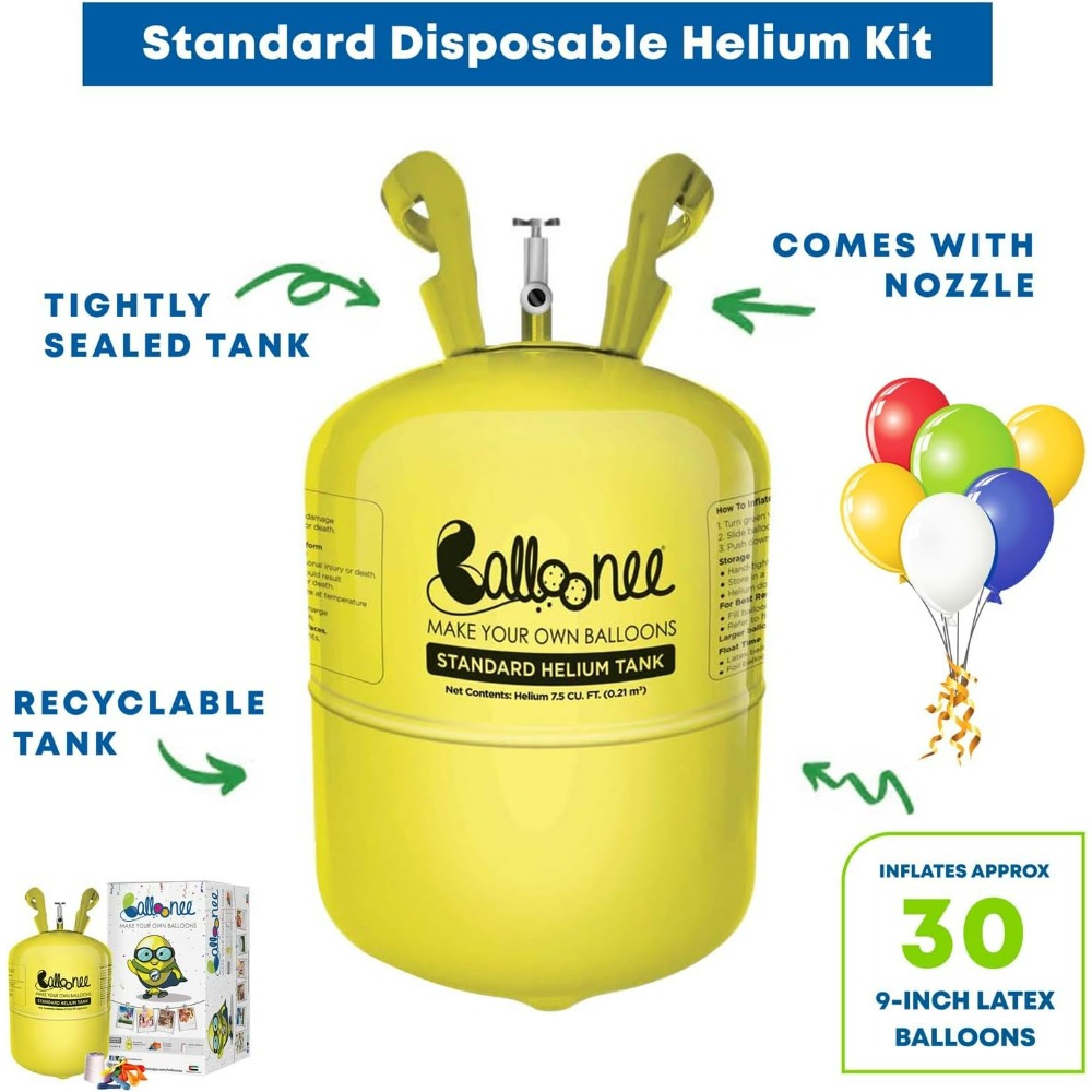 Tangki Helium Sekali Pakai Bal - Balloon Pump Hand ulasan dan harga
